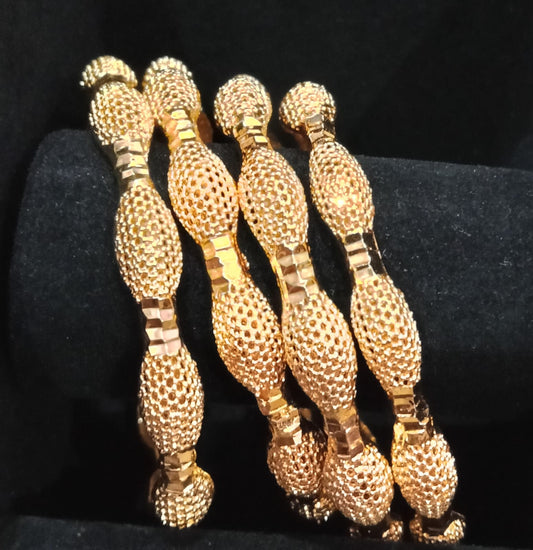 Golden Bangles set